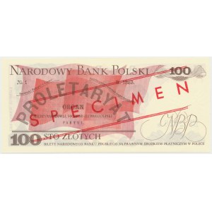 100 Zloty 1979 - MODELL - EU 0000000 - Nr.2628