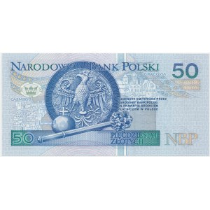 50 złotych 1994 - YB - seria zastępcza