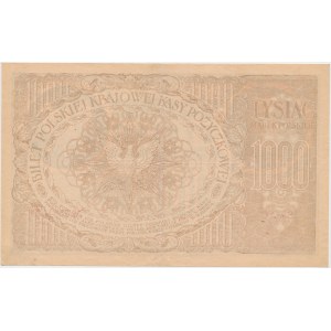 1.000 mkp 1919 - Ser.AC - Nummerierung in 7 Ziffern
