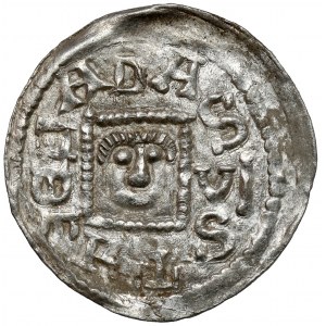 Boleslaw IV the Curly, Denarius - Relic - MIRACLE - reversed