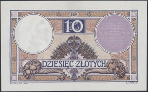 10 złotych 1919 - S.3.A. - fioletowa klauzula