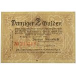 Danzig, 2 Gulden 1923 - Oktober
