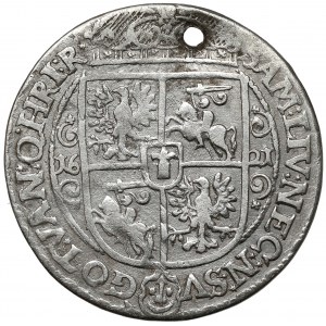 Sigismund III Vasa, Ort Bydgoszcz 1621 - PRV:M - with crosses.