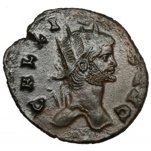 Gallien (258-268 n.e.) Antoninian, Rzym - antylopa