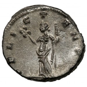 Claudius II. von Gotha (268-270 n. Chr.) Antoninian, Mailand - plastisches Porträt