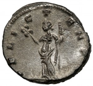 Klaudiusz II Gocki (268-270 n.e.) Antoninian, Mediolan - plastyczny portret