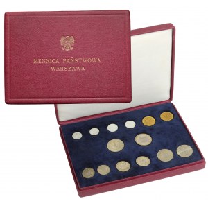State Mint - double presentation set of first issue coins 1949