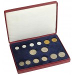 State Mint - double presentation set of first issue coins 1949