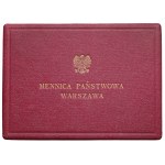 Mennica Państwowa - podwójny zestaw prezentacyjny monet pierwszej emisji 1949