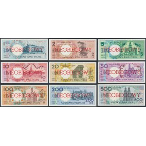 NON-OBLE Polish Cities - set with issue envelope