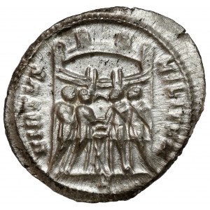 Constantius I. Chlorus (293-306 n. Chr.) Argenteus, Rom - seltener Nennwert