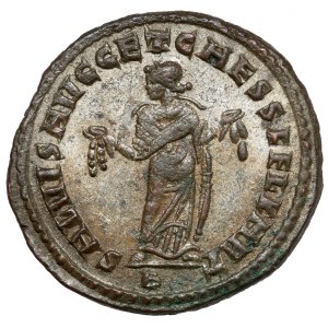 Galerius (293-305 n. Chr.) Follis, Karthago - Versilberung