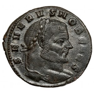 Severus II (305-307 n. Chr.) Follis, Aquileia - seltener