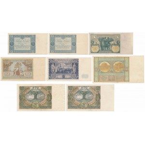 Satz polnischer Banknoten von 1929-1936 (8Stück)