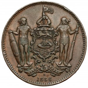 Borneo Północne, Cent 1886-H