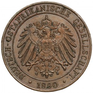 German East Africa, Wilhelm II, Pesa 1890