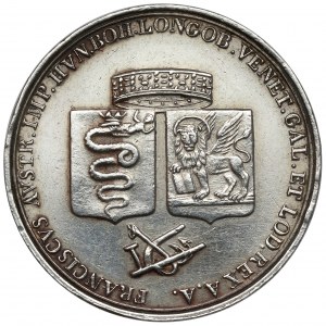 Österreich, Franz Joseph I., 1815 Wertmarke - Kupfer - Tribut von Mailand