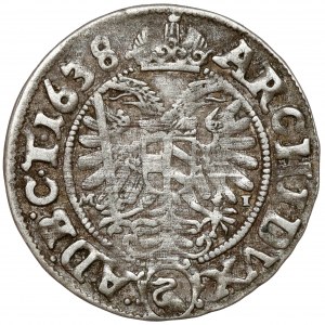 Schlesien, Ferdinand III, 3 krajcara 1638 MI, Wrocław