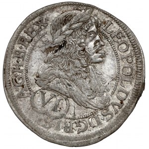 Austria, Leopold I, 6 krajcarów 1687 MM, Wiedeń