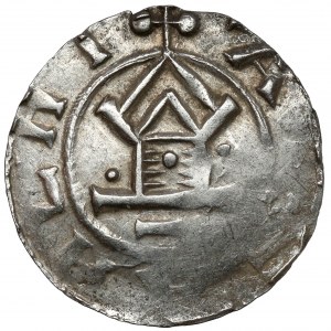 Otto III i Adelajda (983-1002), Denar z kapliczką