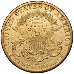 USA, $20 1882 CC, Carson City - selten