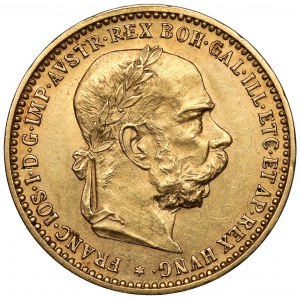 Austria, Franz Joseph I, 10 corona 1897