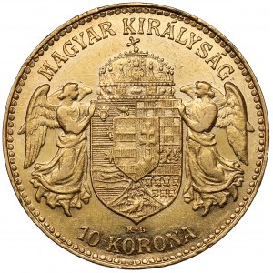 Ungarn, Franz Joseph I., 10 Kronen 1905 KB