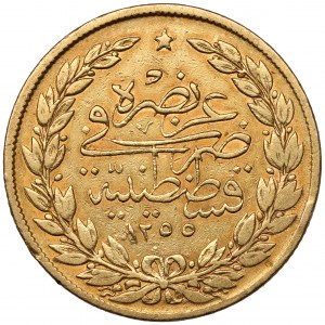 Turcja, Abdülmecid I, 100 Kurush AH1255//19 (1857)