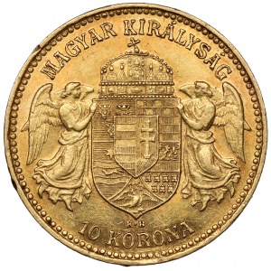 Ungarn, Franz Joseph I., 10 Kronen 1909 KB