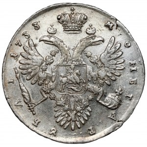 Russia, Anna, Ruble 1733