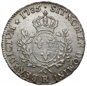 Francja, Ludwik XVI, Ecu 1785 R, Orlean
