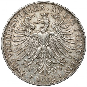 Frankfurt, 2 Vereinsthaler 1862