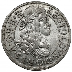 Österreich, Leopold I., 3 krajcars 1684, Halle