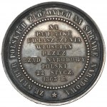 Pamiątki Powstania Styczniowego - Pudełko z medalem 1863 i Krzyżem Żałoby Narodowej