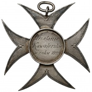 Krzyż nagrodowy - Strzelanie Kawalerskie 1922