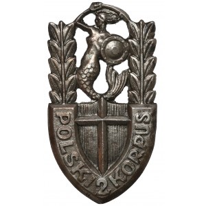 PSZnZ, Badge, 2nd Polish Corps