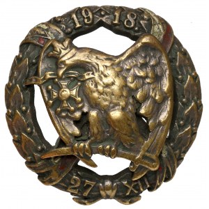 Badge, 15th Poznań Lancers Regiment - excerpted by Gontarczyk