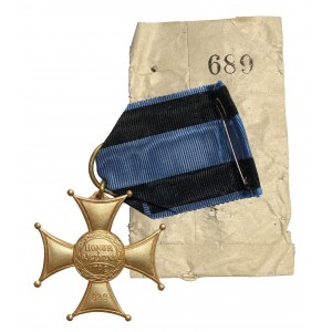 II RP, Virtuti Militari cl. IV - in the original envelope made by Stanislava REISING