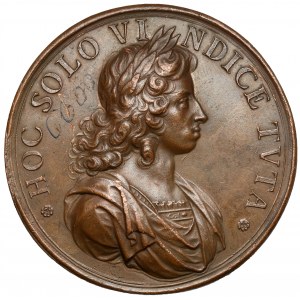 Schweden, Karl IX, Medaille ohne Datum (1676) - Redeo ve Teres Auctura Triumfos