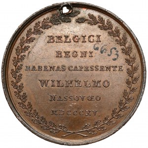 Belgien, Wilhelm I., Medaille 1815 - St. Michael.