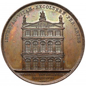 Belgia, Wilhelm I, Medal 1830 - Inventas Vitam Excoluere per Artes