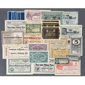 Germany, set of MIX notgelds-including Inflation (29pcs)