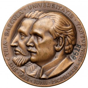 Estland, Medaille 300. Jahrestag der Universität von Tartu, 1932