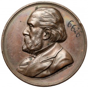 Italien, Cesare Correnti Medaille, 1883