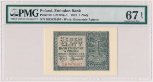 1 złoty 1941 - BB
