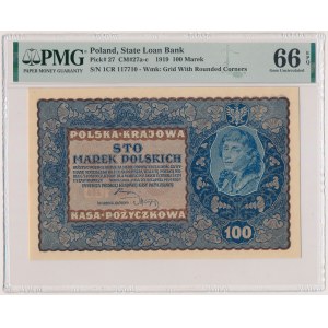 100 mkp 1919 - IC Serja R (Mił.27c)