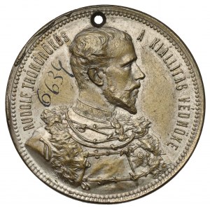 Medaille der Ungarischen Landesausstellung in Budapest 1885