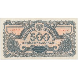 500 złotych 1944 ...owym - TA