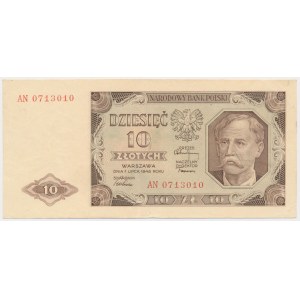 10 złotych 1948 - AN