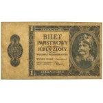 1 złoty 1938 Chrobry - rozbiegówka